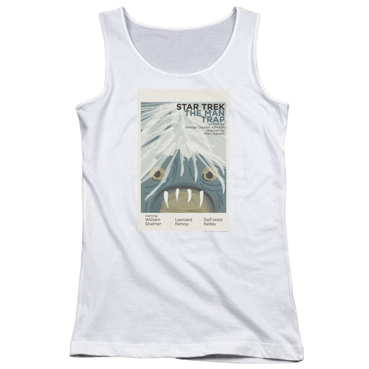 Star Trek Tos Episode 1 Womens Tank Top Shirt White