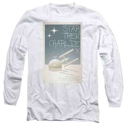 Star Trek Tos Episode 2 Mens Long Sleeve Shirt White Officially Licensed Officially Licensed