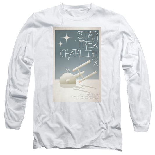 Star Trek Tos Episode 2 Mens Long Sleeve Shirt White Officially Licensed Officially Licensed