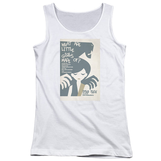 Star Trek Tos Episode 7 Womens Tank Top Shirt White