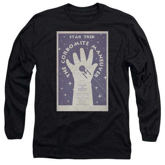 Star Trek Tos Episode 10 Mens Long Sleeve Shirt Black Officially Licensed Officially Licensed