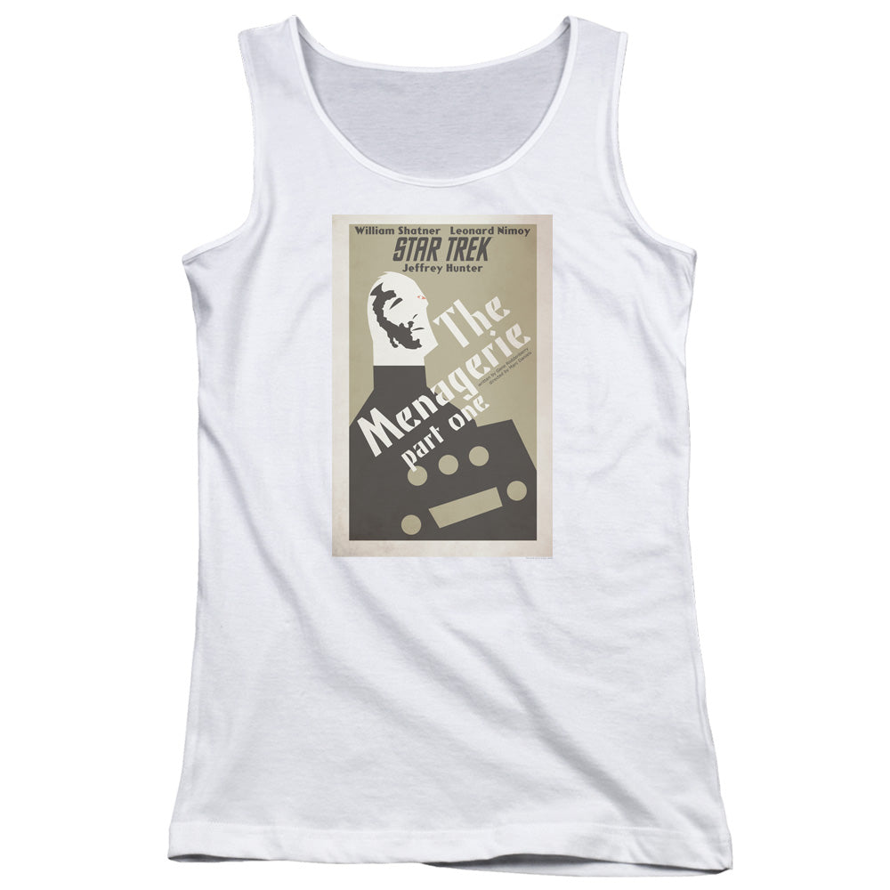 Star Trek Tos Episode 11 Womens Tank Top Shirt White