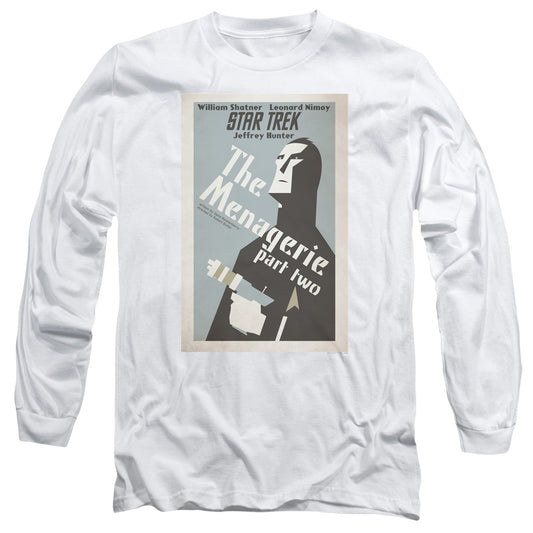 Star Trek Tos Episode 12 Mens Long Sleeve Shirt White Officially Licensed Officially Licensed