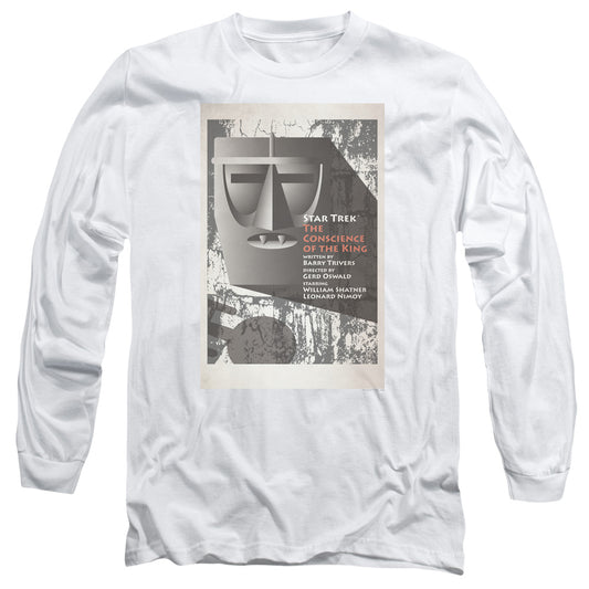 Star Trek Tos Episode 13 Mens Long Sleeve Shirt White Officially Licensed Officially Licensed
