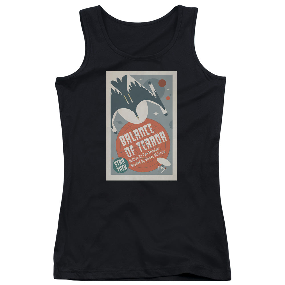 Star Trek Tos Episode 14 Womens Tank Top Shirt Black