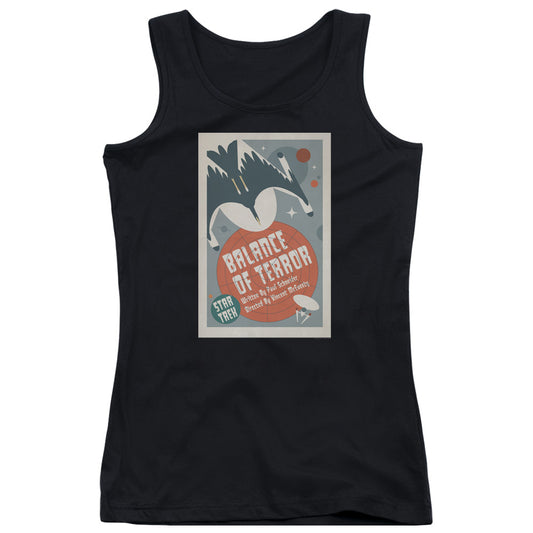 Star Trek Tos Episode 14 Womens Tank Top Shirt Black