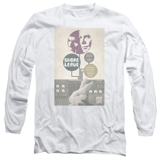 Star Trek Tos Episode 15 Mens Long Sleeve Shirt White Officially Licensed Officially Licensed