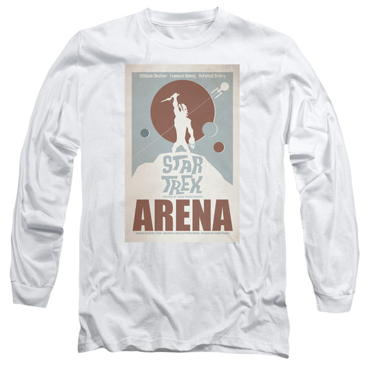 Star Trek Tos Episode 18 Mens Long Sleeve Shirt White Officially Licensed Officially Licensed