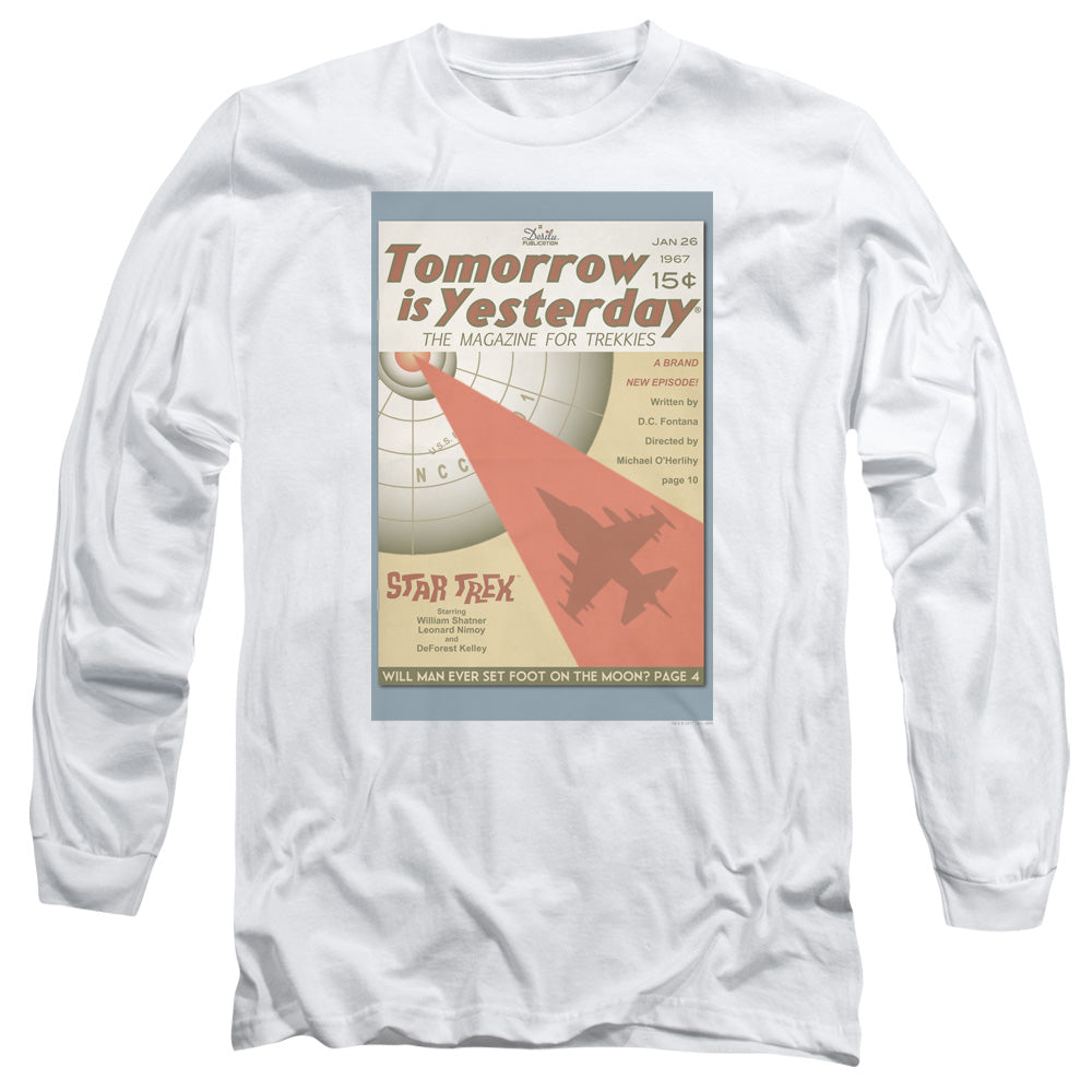 Star Trek Tos Episode 19 Mens Long Sleeve Shirt White Officially Licensed Officially Licensed