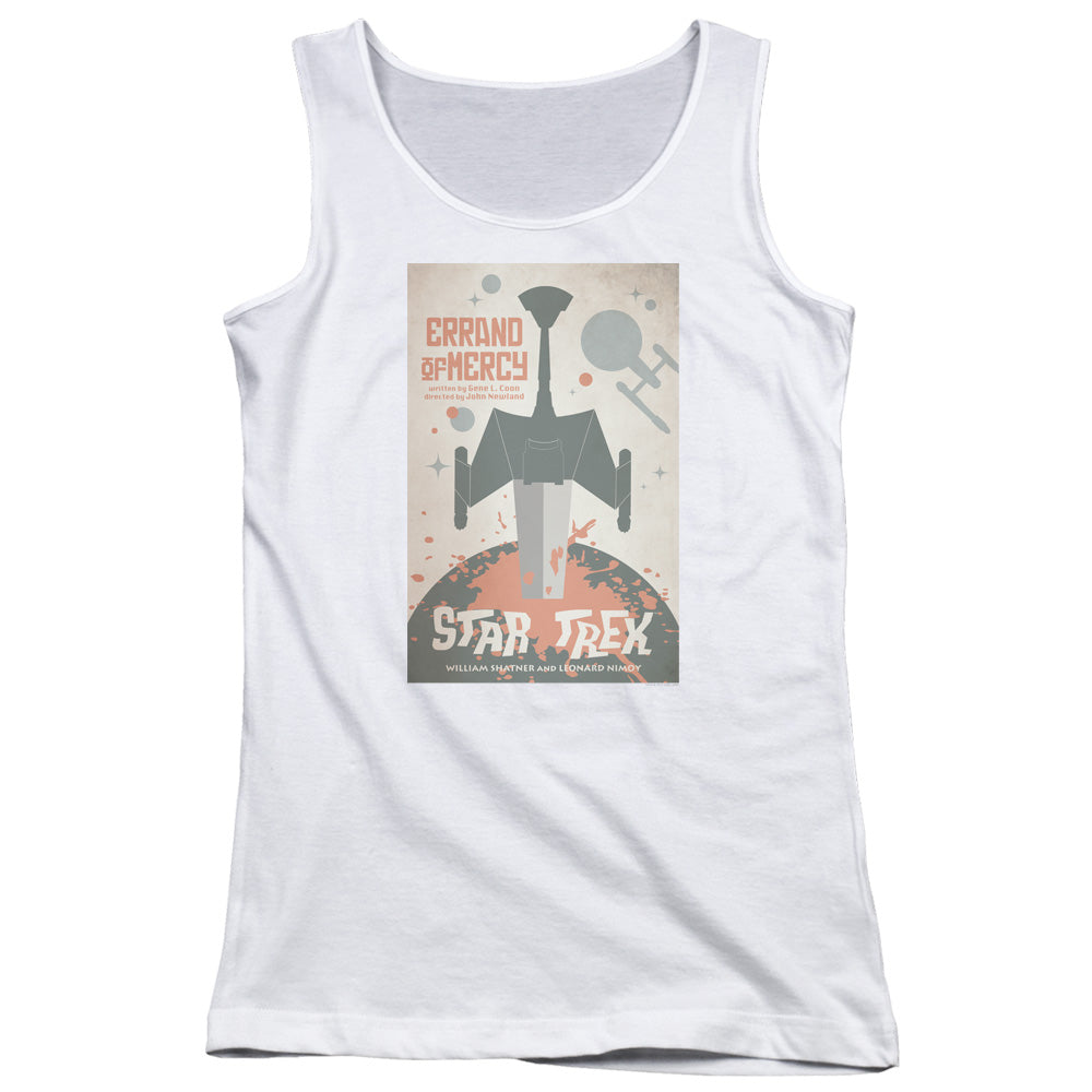 Star Trek Tos Episode 26 Womens Tank Top Shirt White