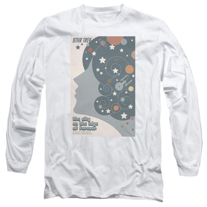 Star Trek Tos Episode 28 Mens Long Sleeve Shirt White Officially Licensed Officially Licensed