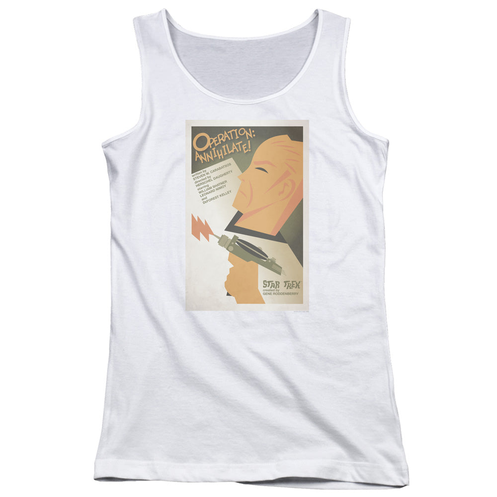 Star Trek Tos Episode 29 Womens Tank Top Shirt White