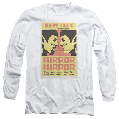 Star Trek Tos Episode 33 Mens Long Sleeve Shirt White Officially Licensed Officially Licensed