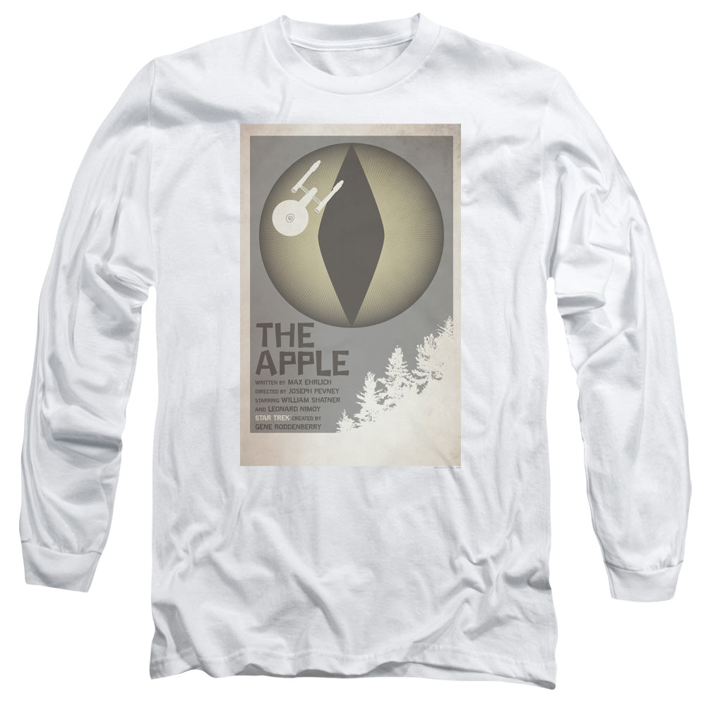 Star Trek Tos Episode 34 Mens Long Sleeve Shirt White Officially Licensed Officially Licensed