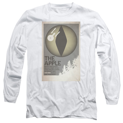 Star Trek Tos Episode 34 Mens Long Sleeve Shirt White Officially Licensed Officially Licensed