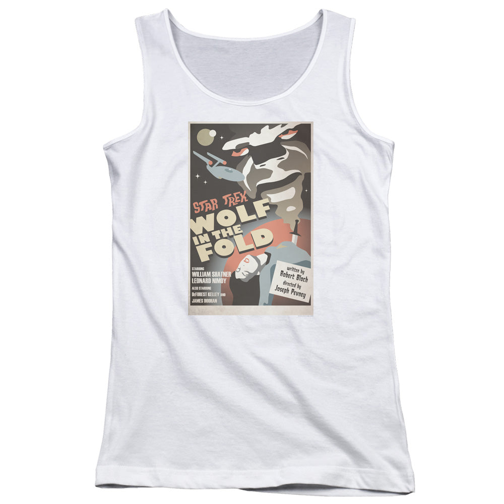 Star Trek Tos Episode 43 Womens Tank Top Shirt White