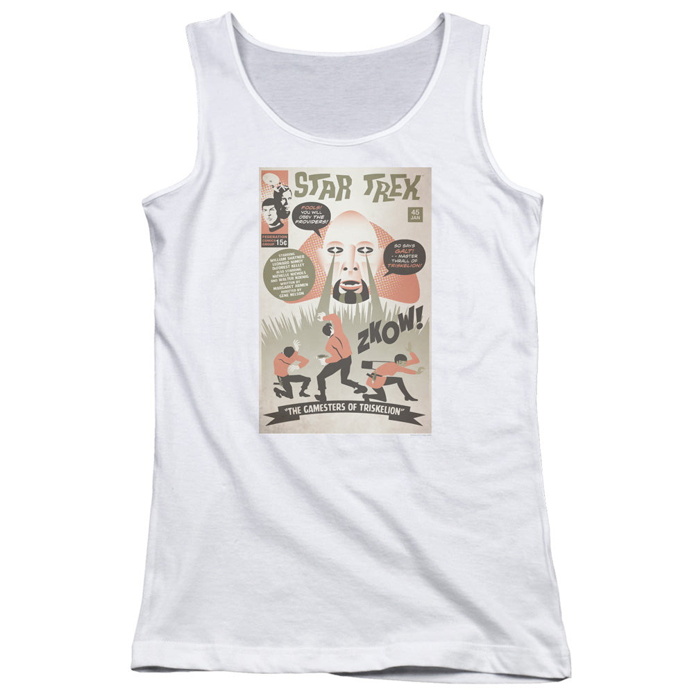 Star Trek Tos Episode 45 Womens Tank Top Shirt White