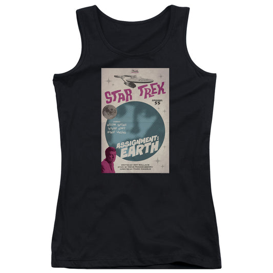 Star Trek Tos Episode 55 Womens Tank Top Shirt Black