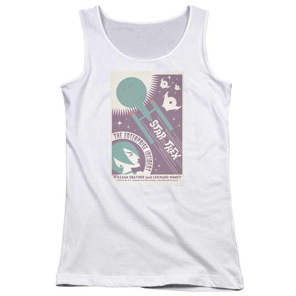 Star Trek Tos Episode 57 Womens Tank Top Shirt White