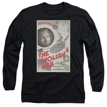Star Trek Tos Episode 64 Mens Long Sleeve Shirt Black Officially Licensed