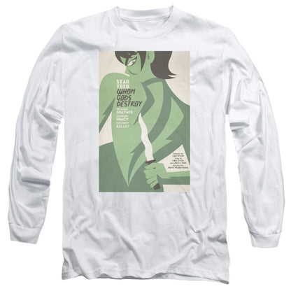 Star Trek Tos Episode 69 Mens Long Sleeve Shirt White Officially Licensed