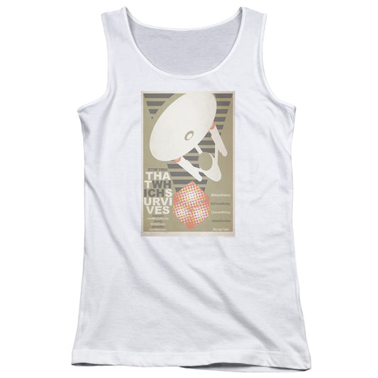 Star Trek Tos Episode 72 Womens Tank Top Shirt White