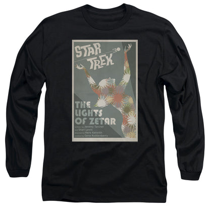 Star Trek Tos Episode 73 Mens Long Sleeve Shirt Black Officially Licensed