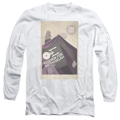 Star Trek Tos Episode 74 Mens Long Sleeve Shirt White Officially Licensed
