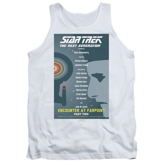 Star Trek Tng Season 1 Episode 2 Mens Tank Top Shirt White