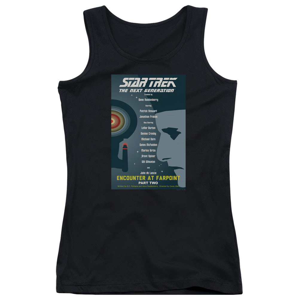 Star Trek Tng Season 1 Episode 2 Womens Tank Top Shirt Black