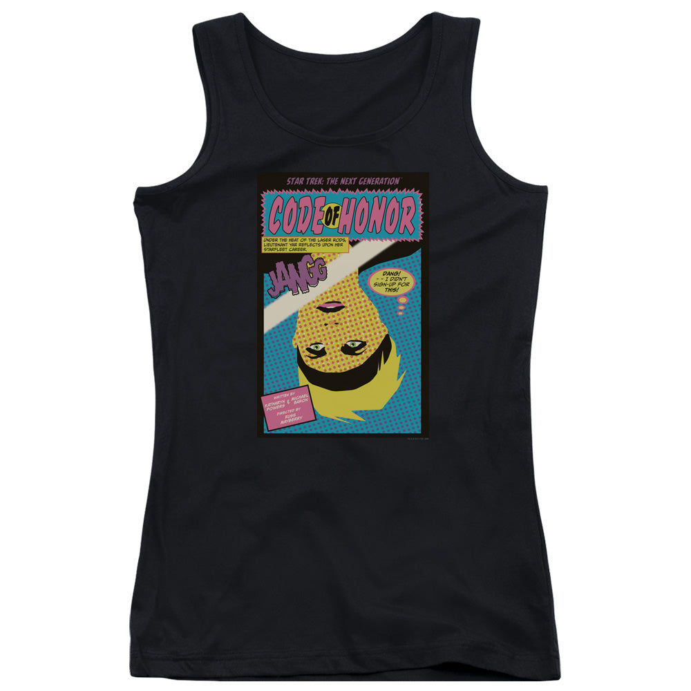 Star Trek Tng Season 1 Episode 4 Womens Tank Top Shirt Black