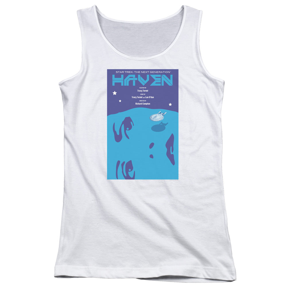 Star Trek Tng Season 1 Episode 11 Womens Tank Top Shirt White