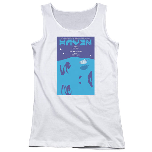 Star Trek Tng Season 1 Episode 11 Womens Tank Top Shirt White