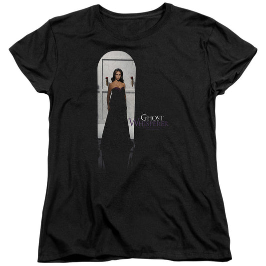 Ghost Whisperer Doorway Womens T Shirt Black Officially Licensed