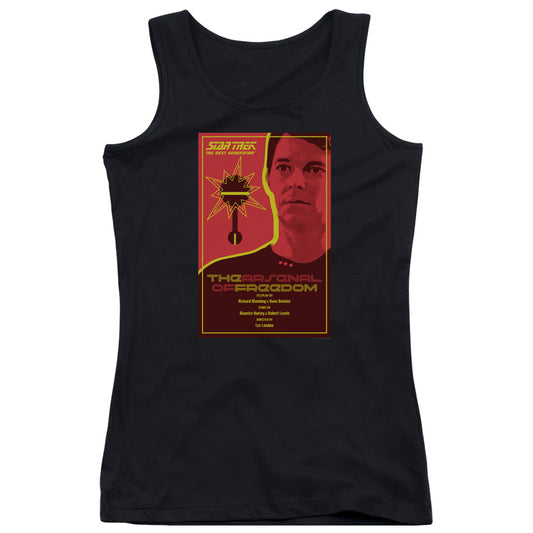 Star Trek Tng Season 1 Episode 21 Womens Tank Top Shirt Black