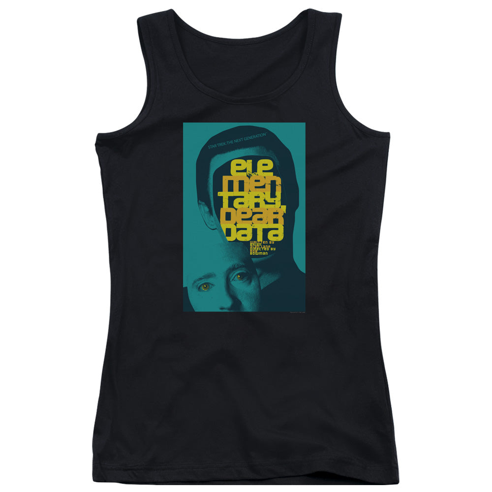 Star Trek Tng Season 2 Episode 3 Womens Tank Top Shirt Black