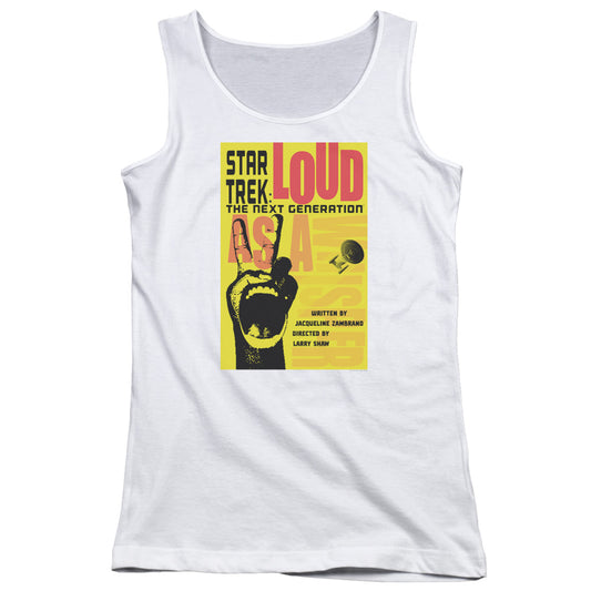 Star Trek Tng Season 2 Episode 5 Womens Tank Top Shirt White