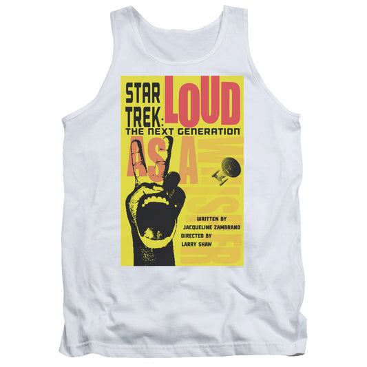 Star Trek Tng Season 2 Episode 5 Mens Tank Top Shirt White