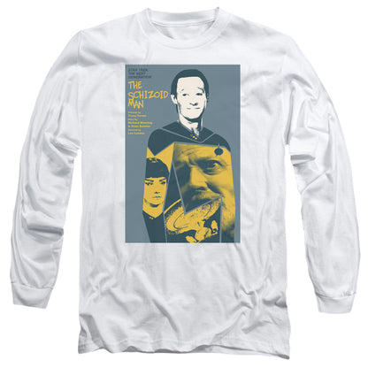 Star Trek Tng Season 2 Episode 6 Mens Long Sleeve Shirt White Officially Licensed Officially Licensed