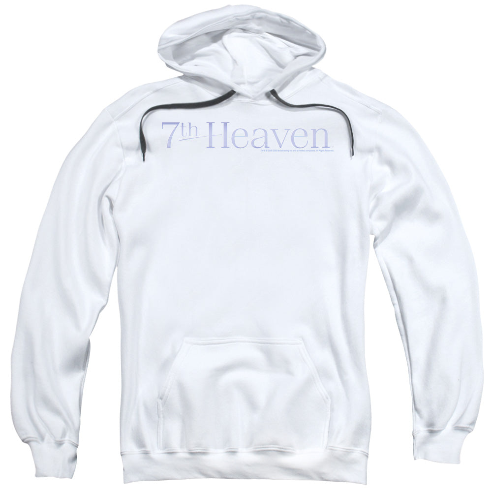 7th Heaven 7th Heaven Logo Mens Hoodie White