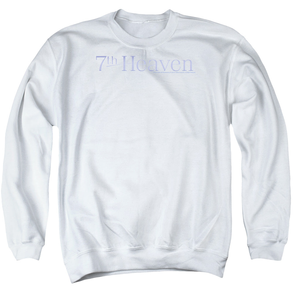 7th Heaven 7th Heaven Logo Mens Crewneck Sweatshirt White