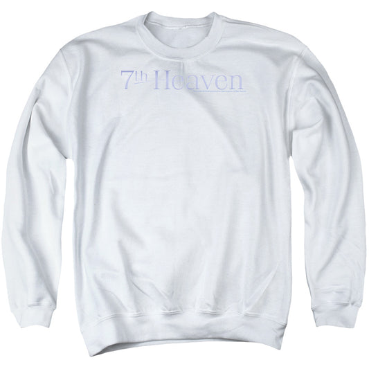 7th Heaven 7th Heaven Logo Mens Crewneck Sweatshirt White