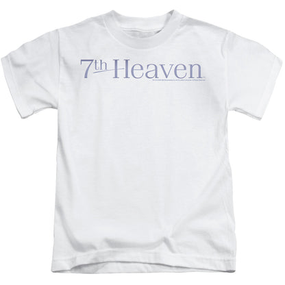 7th Heaven 7th Heaven Logo Juvenile Kids Youth T Shirt White