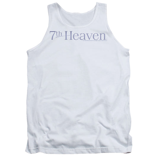 7th Heaven 7th Heaven Logo Mens Tank Top Shirt White