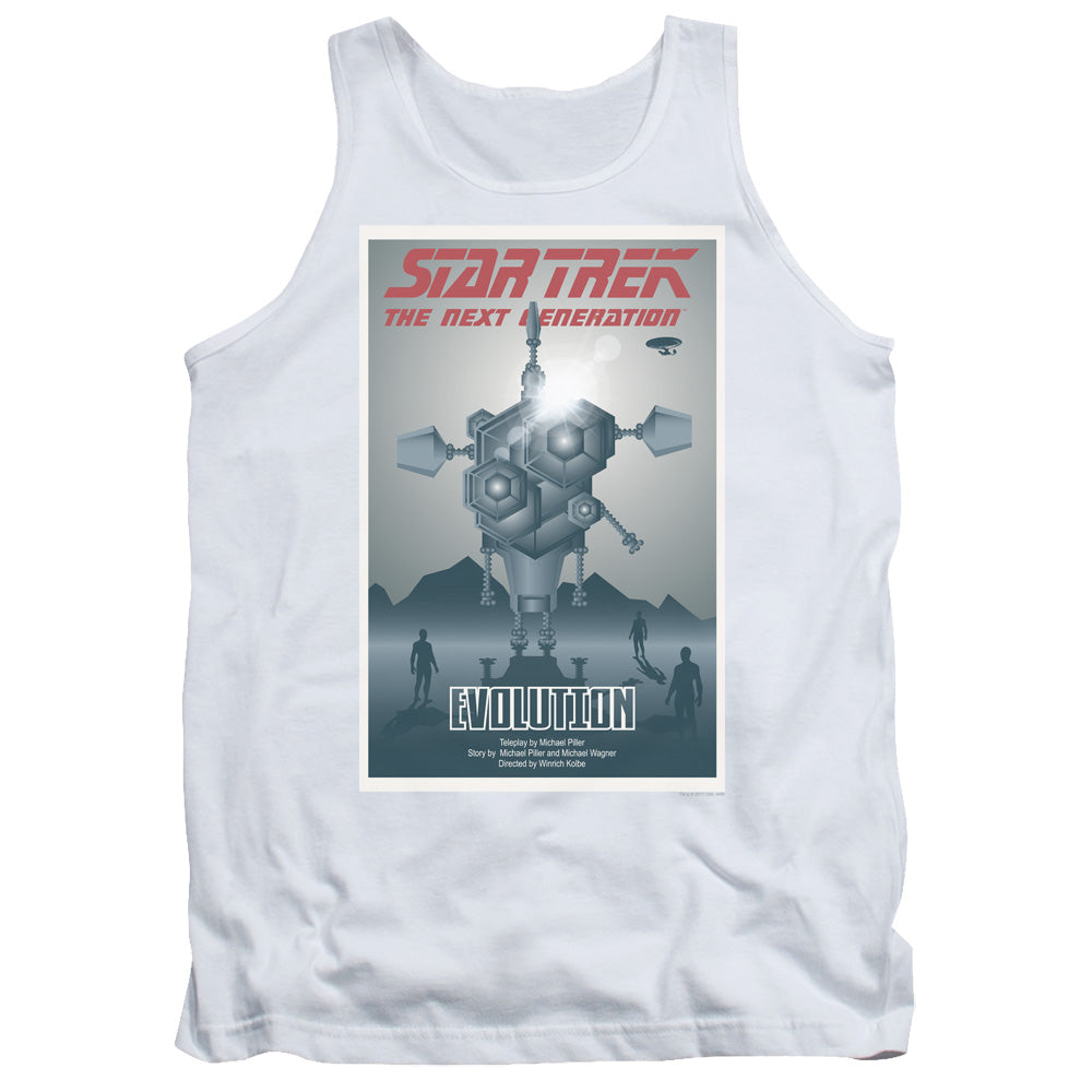 Star Trek Tng Season 3 Episode 1 Mens Tank Top Shirt White