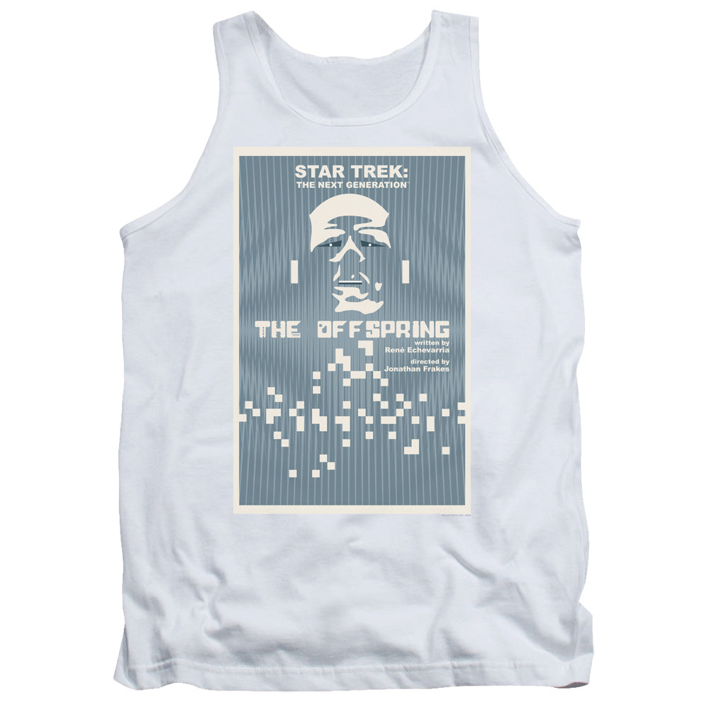 Star Trek Tng Season 3 Episode 16 Mens Tank Top Shirt White