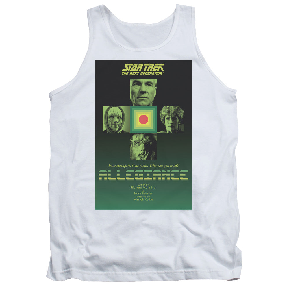 Star Trek Tng Season 3 Episode 18 Mens Tank Top Shirt White