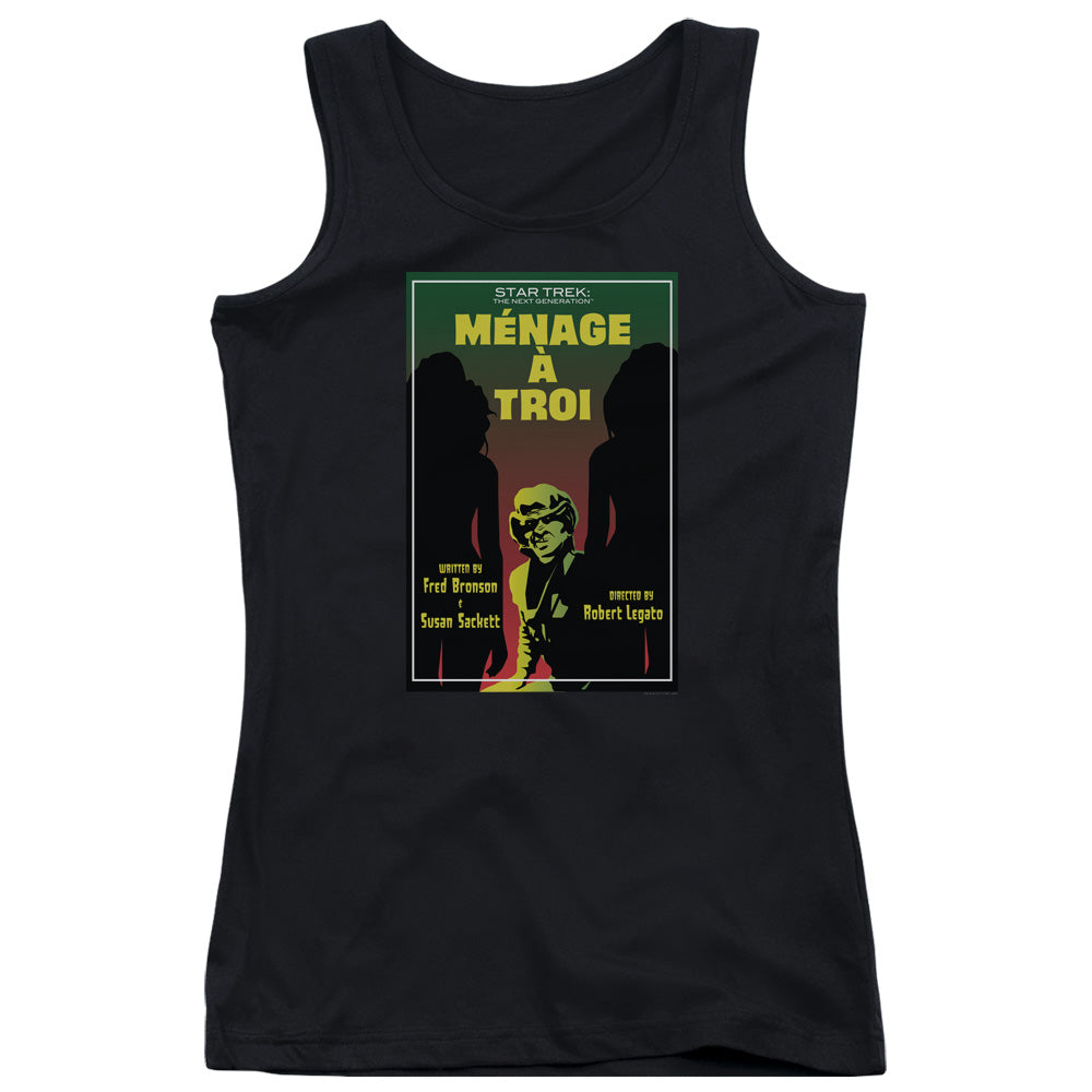 Star Trek Tng Season 3 Episode 24 Womens Tank Top Shirt Black