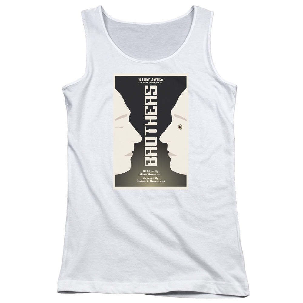 Star Trek Tng Season 4 Episode 3 Womens Tank Top Shirt White