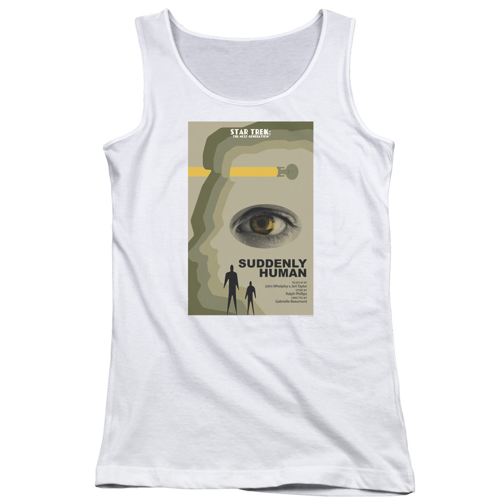 Star Trek Tng Season 4 Episode 4 Womens Tank Top Shirt White